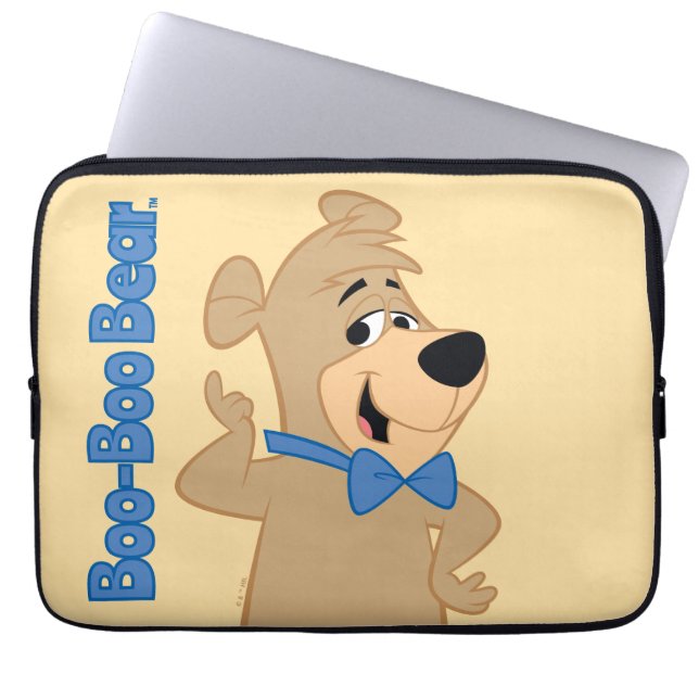 Funda Para Portátil Oso Precocioso de Boo-Boo (Frente)