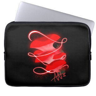 Funda Para Portátil Ostras encantadas con hongos rojos