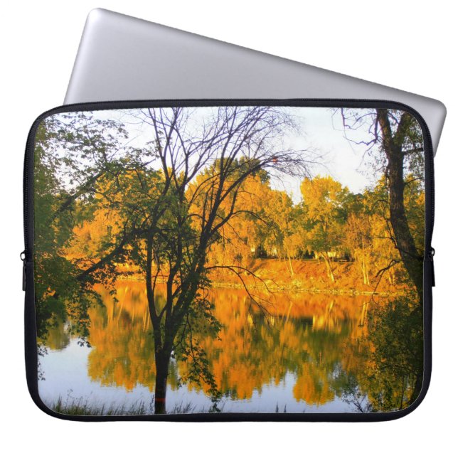 Funda Para Portátil Otoño en Winnipeg (Frente)