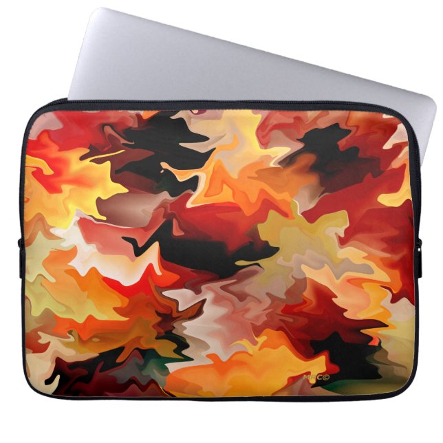 Funda Para Portátil Otoño Fluyente....... (Frente)