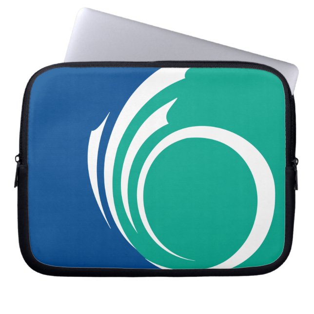 Funda Para Portátil Ottawa Flag on Laptop Sleeve (Frente)