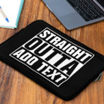 Funda Para Portátil OUTTA DIRECTA - agrega tu texto aquí/crea el propi<br><div class="desc">OUTTA DIRECTA - agrega tu texto aquí/crea el propio</div>