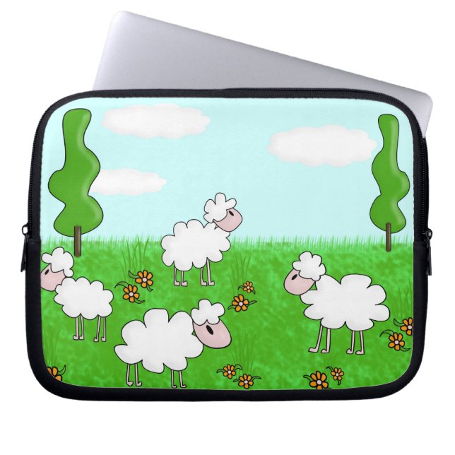 Funda Para Portátil Oveja (Frente)