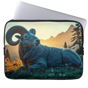 Funda Para Portátil Oveja de montaña rocosa
