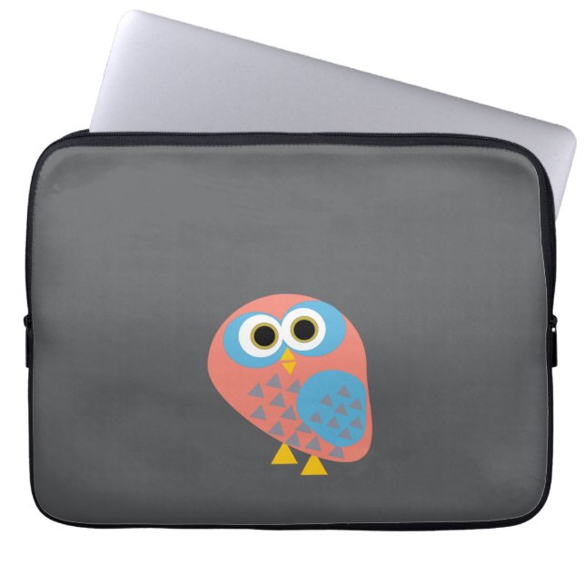 Funda Para Portátil Owl hootie (Frente)