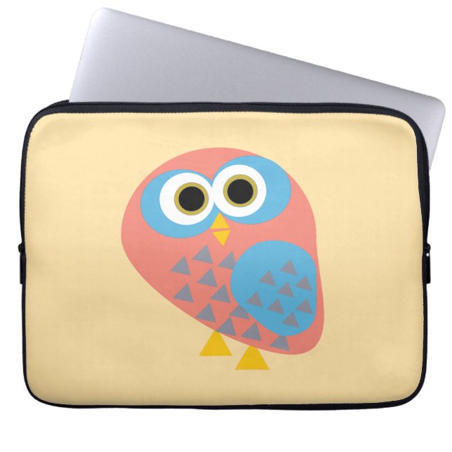 Funda Para Portátil Owl hootie (Frente)