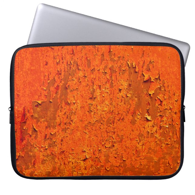 Funda Para Portátil Óxido de cosecha: antigua superficie texturada (Frente)