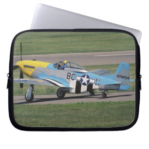 Funda Para Portátil P-51 D norteamericano Dazzling Donna en la