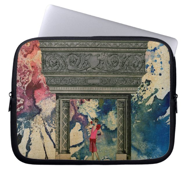 Funda Para Portátil Pabellón de Michael Moffa (Frente)