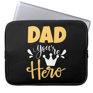 Funda Para Portátil Padre Regalo Papá Eres Héroe