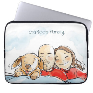 Funda Para Portátil Padres de perros