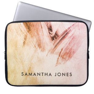 Funda Para Portátil Paint Strokes Barro de textura