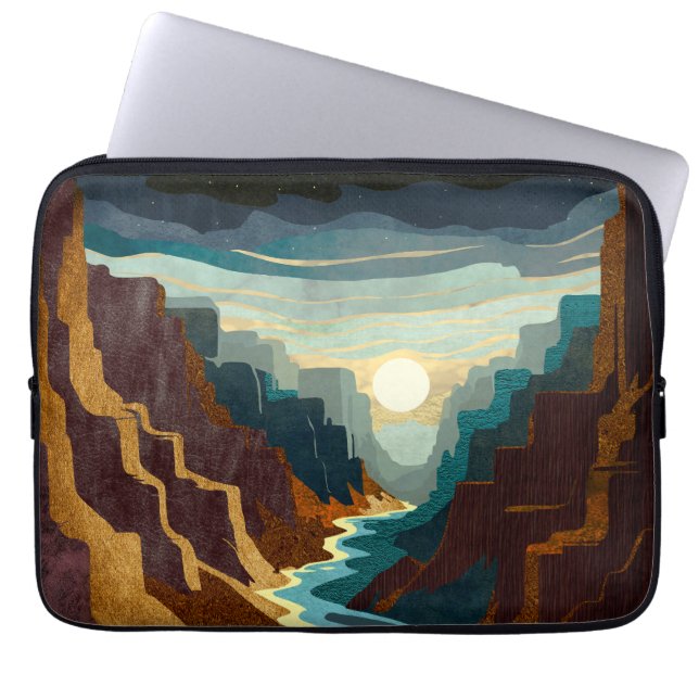Funda Para Portátil Paisaje Canyon Sunset (Frente)