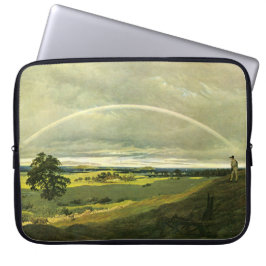 Funda Para Portátil Paisaje con arcoiris (por Caspar David Friedrich)