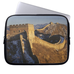 Funda Para Portátil Paisaje de la Gran Muralla bajo la puesta del sol,
