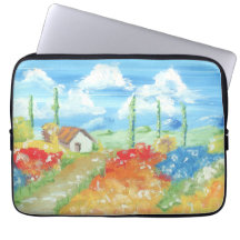 Paisaje de la vastedad de la Toscana