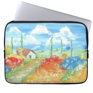 Funda Para Portátil Paisaje de la vastedad de la Toscana