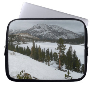 Funda Para Portátil Paisaje invernal Snowy Ellery Lake California