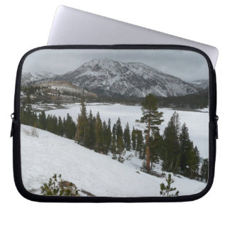 Funda Para Portátil Paisaje invernal Snowy Ellery Lake California
