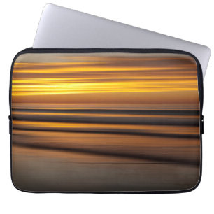 Funda Para Portátil Paisaje marino abstracto al atardecer, CA