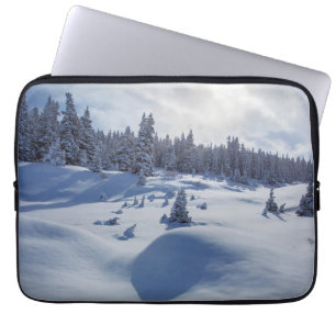Funda Para Portátil Paisaje Nevado