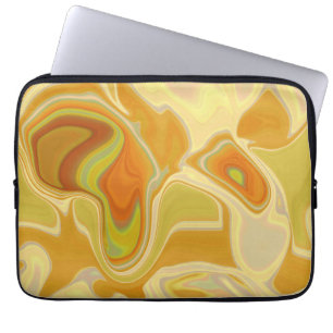 Funda Para Portátil Paisaje onírico en oro