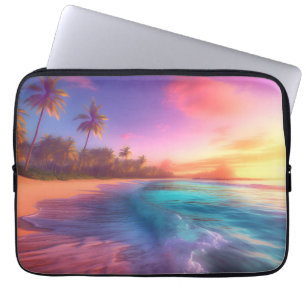Funda Para Portátil Paisaje tropical del sueño