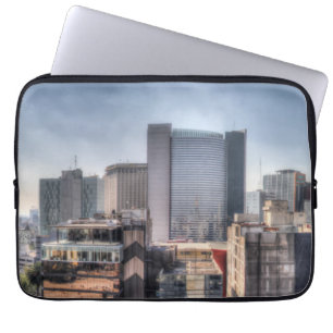Funda Para Portátil Paisaje urbano panorámico de Ciudad de México