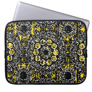 Funda Para Portátil Paisleys elegante estampado floral