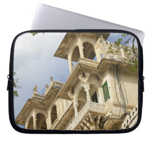 Funda Para Portátil Palacio de la ciudad, Udaipur, Rajasthán, la Indi