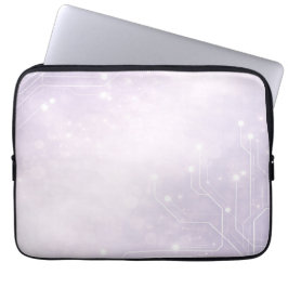 Funda Para Portátil Pale lilac and pearl gray AI art 