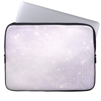 Funda Para Portátil Pale lilac and pearl gray AI art 