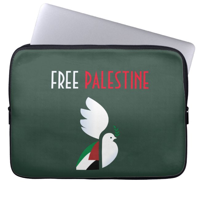 Funda Para Portátil Palestina Libre (Frente)