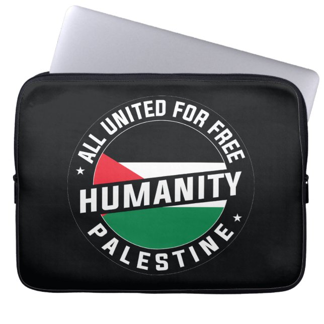 Funda Para Portátil Palestina Libre (Frente)