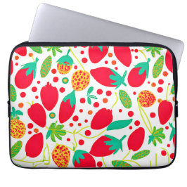 Funda Para Portátil Paleta Fructífera Patrón Vívido