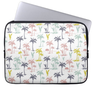 Funda Para Portátil Palmera en colores pastel por el modelo de la