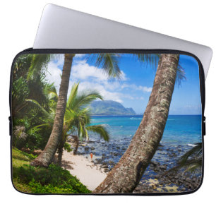 Funda Para Portátil Palmeras a lo largo de la playa Hideaways