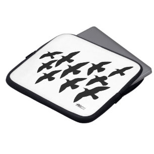 Funda Para Portátil Palomas de vuelo volador