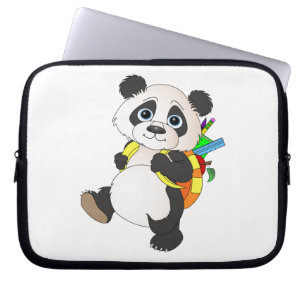 Funda Para Portátil Panda Bear con mochila