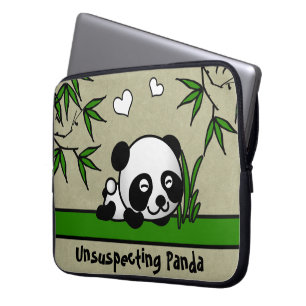 Funda Para Portátil Panda confiada