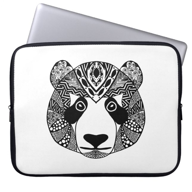 Funda Para Portátil Panda inspirada (Frente)