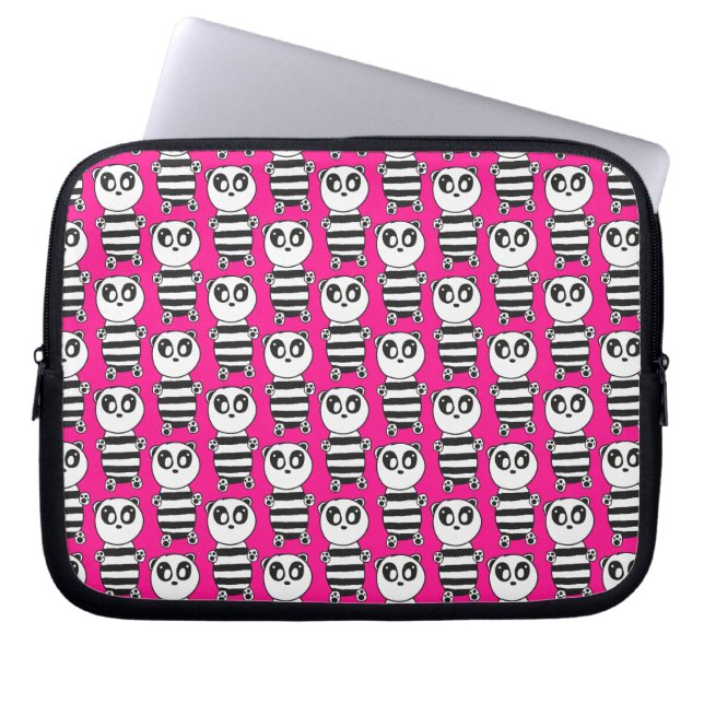 Funda Para Portátil Panda Kids (Frente)