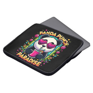 Funda Para Portátil Panda Punch Paradise Bliss
