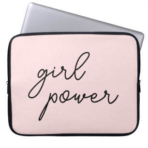 Funda Para Portátil Pandilla de Chicas Rosa Lindo Poder Femenino Femin