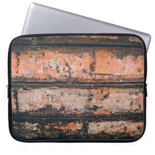 Funda Para Portátil Panel de Brown y naranja