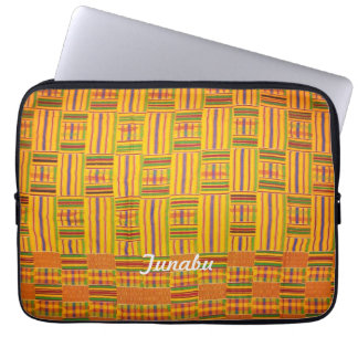 Funda Para Portátil Paño de Kente caja del ordenador portátil de 13