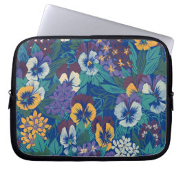 Funda Para Portátil Pansies