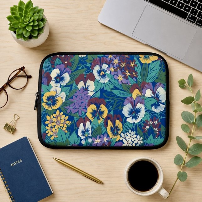Funda Para Portátil Pansies (Subido por el creador)