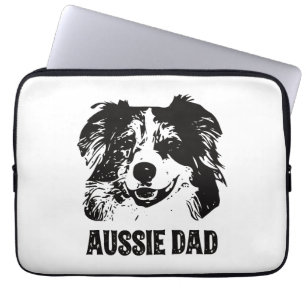 Funda Para Portátil Papá Aussie - Padre Pastor Australiano