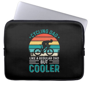 Funda Para Portátil Papá ciclista